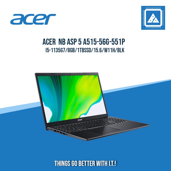 ACER ASPIRE 5 A515-56G-551P I5-1135G7/8GB/1TB NVME | BEST FOR STUDENTS AND FREELANCERS LAPTOP ACER ASPIRE 5 A515-56G-551P I5-1135G7/8GB/1TB NVME | BEST FOR STUDENTS AND FREELANCERS LAPTOP